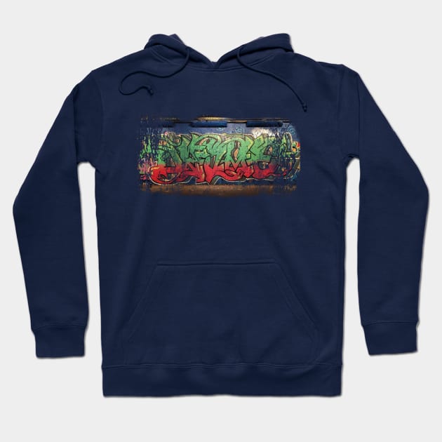 Drome Graffiti print Hoodie by terrordro.me